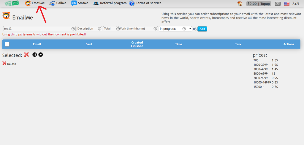 FloodCRM EmailMe