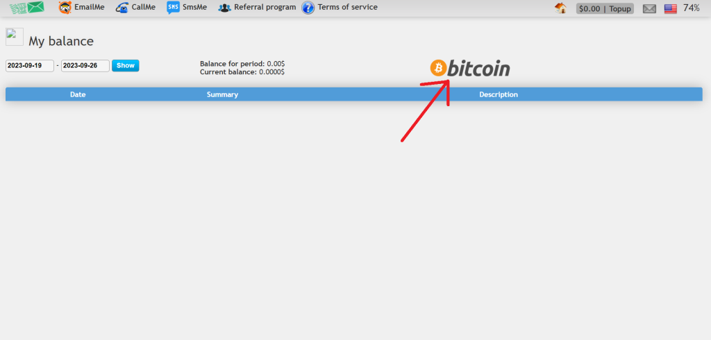 FloodCRM Bitcoin